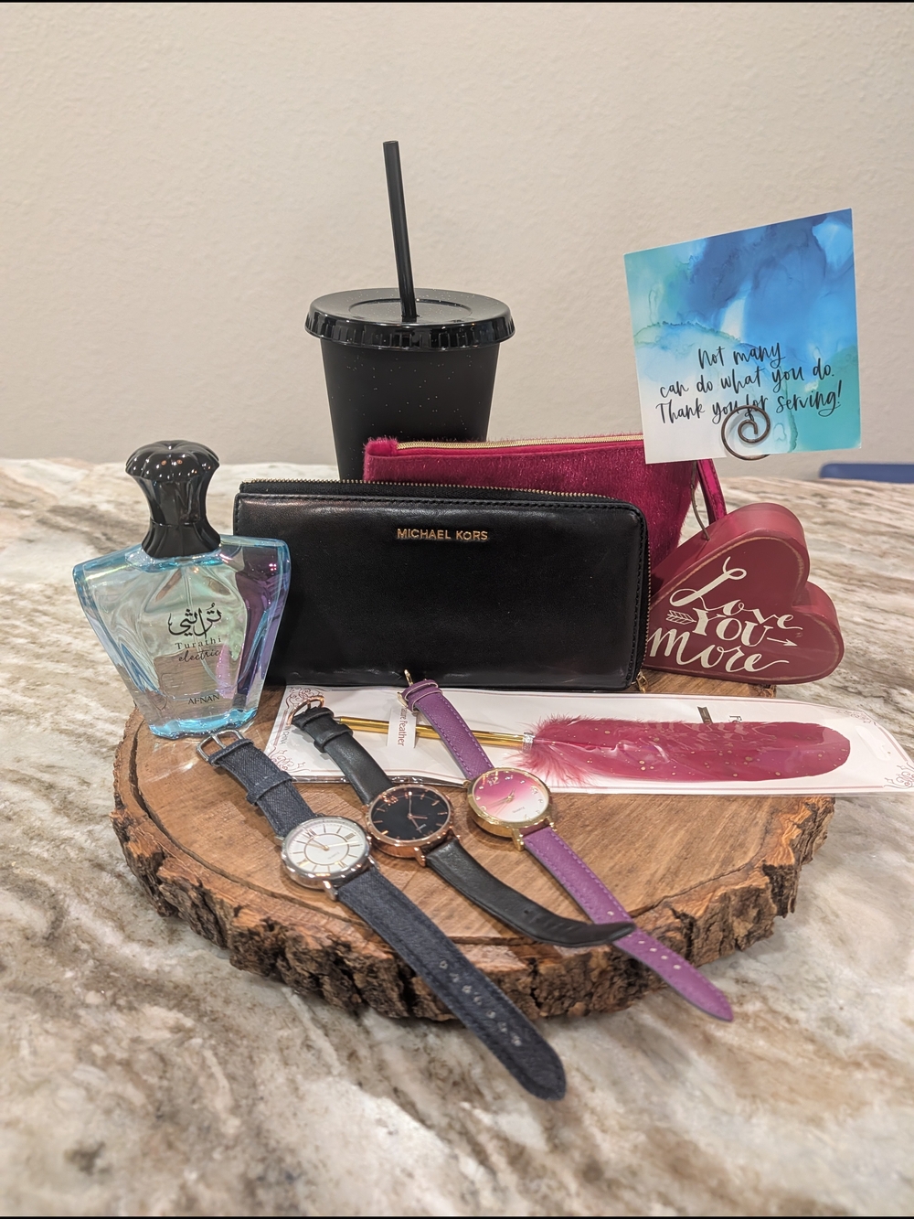 Michael Kors Wallet & Goodies Bundle